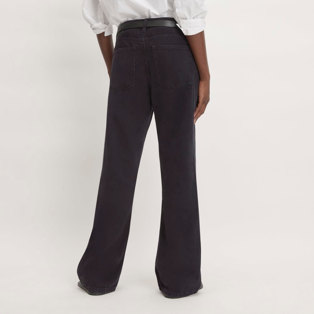 Everlane Women's 29R slouch bootcut black jeans
